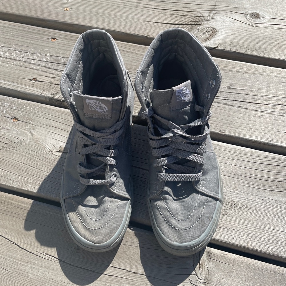 Vans Gray High-Top Sneakers